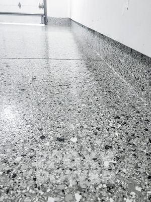 Garage Transformation - Epoxy Flooring Coating