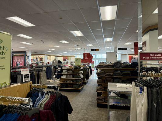 Inside the very nicely decorated store