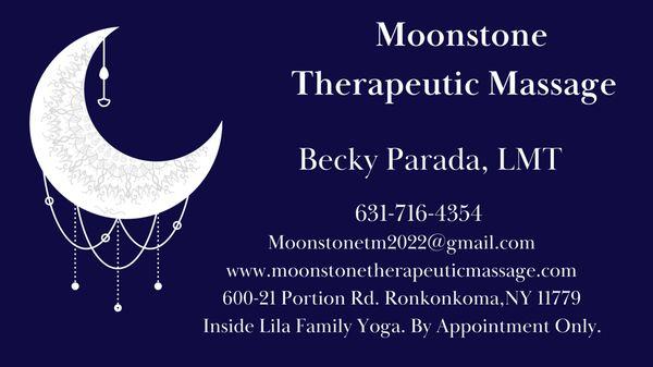 Moonstone Therapeutic Massage