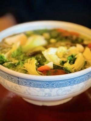 Bun Chay Nuoc / Vegetable Noodle Soup