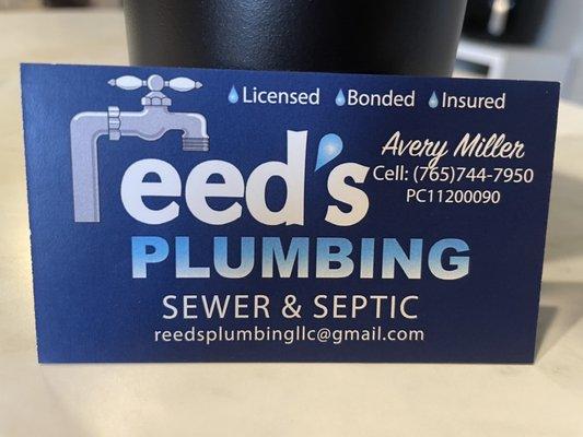 Reed's Plumbing