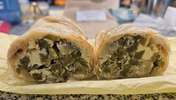 Cactus & Egg Breakfast Burrito