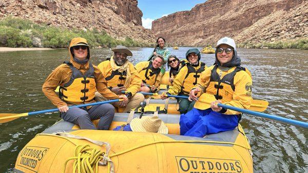 May's Paddle boat crew on the upper