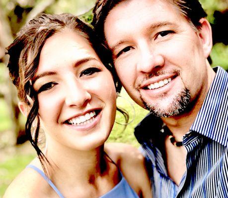 Dr. Sechrist and his daughter. 2018 Graduation.