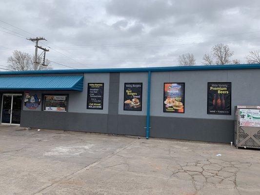 Outside view of our business