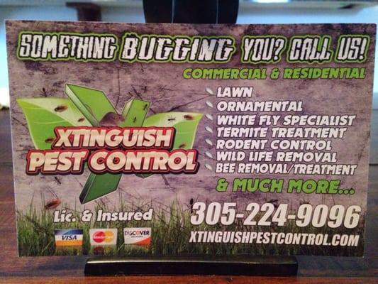 Xtinguish Pest Control