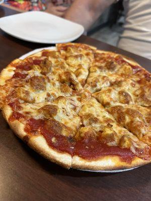 Chicken Tikka Masala personal pizza