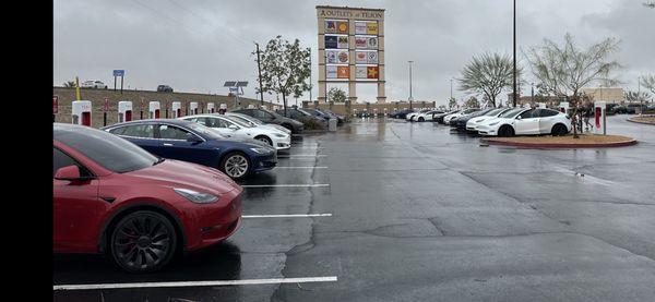 #teamred I can always find my car at the biggest supercharger stations.