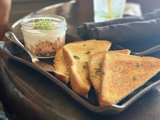 Salmon Rillette - delicious!