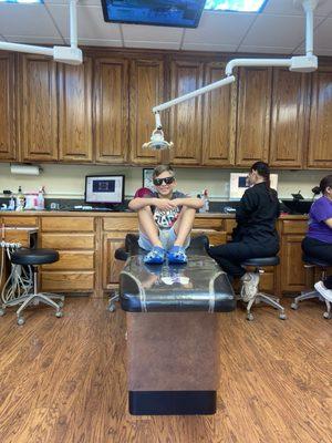 Dr.Poorman is super laid back and easy going which won my son over.