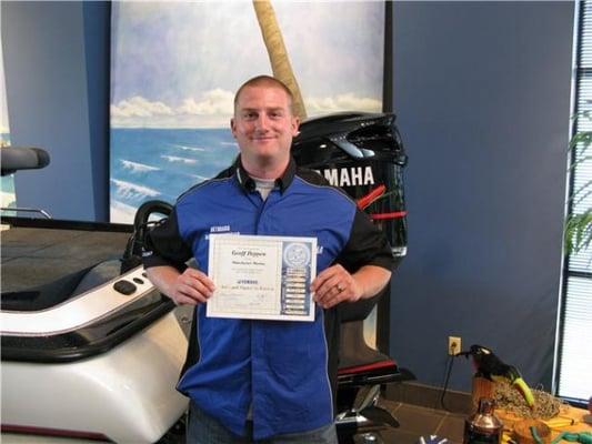 Yamaha Master Tech Certification