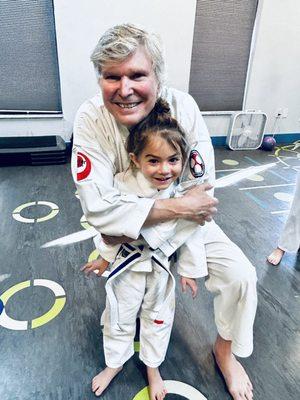 A black belt is just a white belt who never gives up.