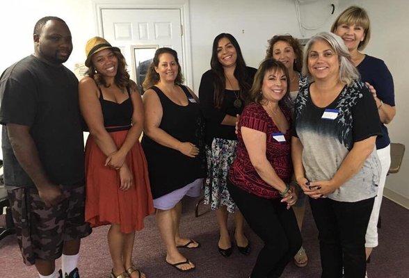 Another pic of the first service at the Spiritual Center!