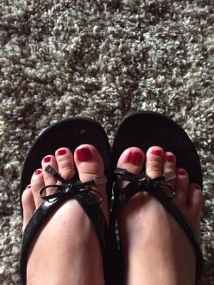 Yay for pedi!
