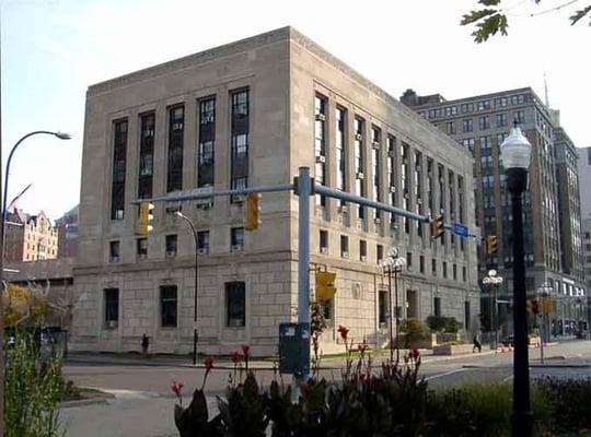 Walter J. Mahoney Building, 65 Court Street, Buffalo, NY.