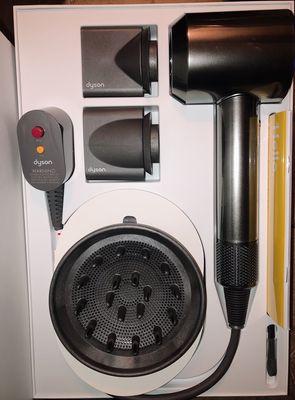 We use the Dyson Hair Dryer at Salon Southwest.