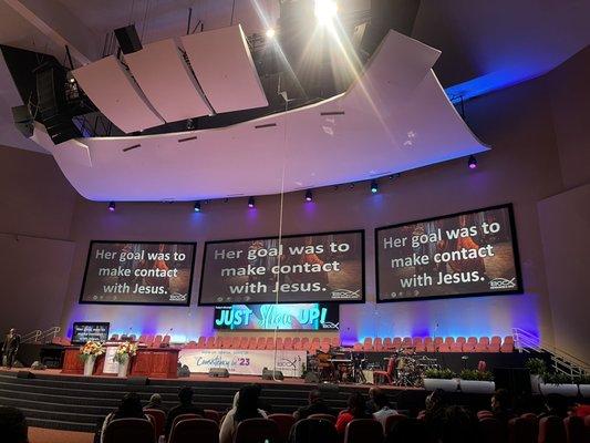 Message: Just Show Up