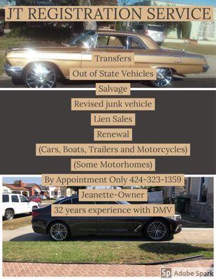 JT Registration Service