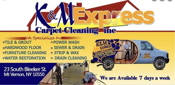 K&M Express Carpet Cleaning