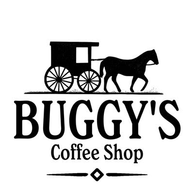 Buggy's Logo
With Horse and Buggy