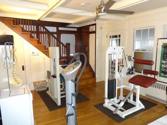 Part of our rehab section.