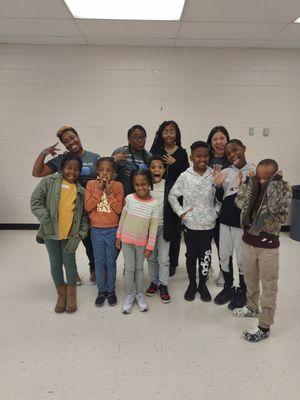 We tutor too one Saturday a month!