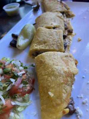 Espada Quesadilla with carne asada