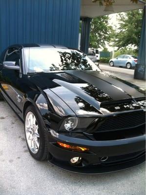 Shelby Mustang fixed like new