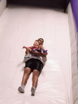 i figured lots of parents would want to know if its toddler safe~ as long as a parent or guardian goes down with its fine!