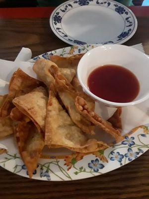 Excellent wontons
