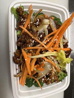 Spicy Crispy Beef with Broccoli