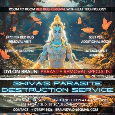 Shiva's Parasite Destruction Services