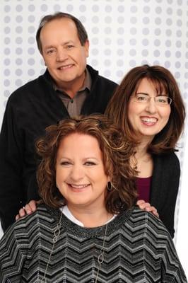 Steve, Barb and Michelle: the agency leadership team