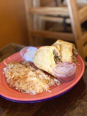 Breakfast burrito