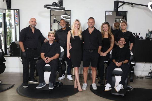 The Distrikt Family ready to serve you and have you looking and feeling our best.