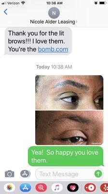 The best part of my work it the happiness and joy I get from my clients. Yea!