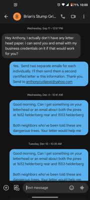 Brians stump grinding and tree service