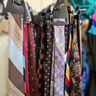 Vintage neckties.