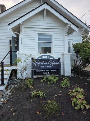 Heart in Hand Tattoo & Piercing