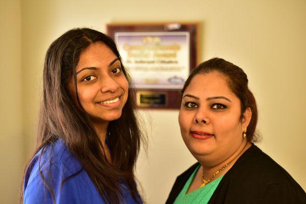 Nafeesa Alam And Kiran Bala are always ready with a smile