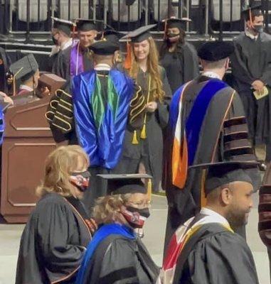 Indiana Tech Commencement ceremony 2021.