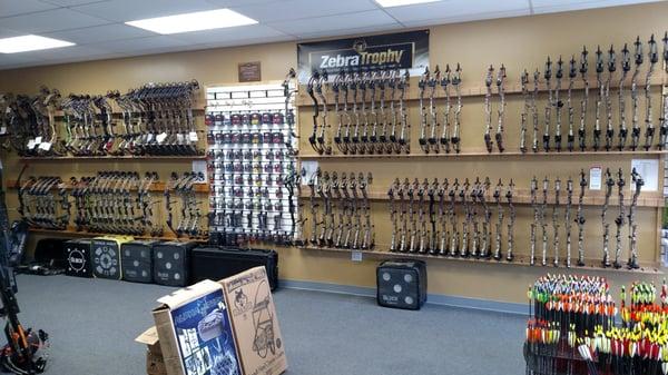 A-1 Archery Turtle Lake is fully stocked with bows from Bowtech, Mathews, Mission, and Crossbows