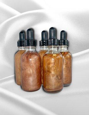 Natural Glowy Body Oil w/ Vitamin E Oil and Sunflower Oil