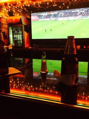 This TV is enormous.