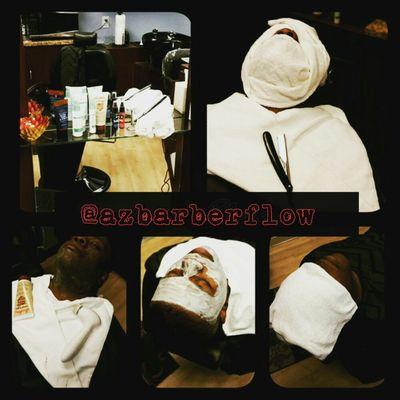 Treat yourself to an amazing 12 step hot towel shave and rejuvenating facial! Best in Decatur!