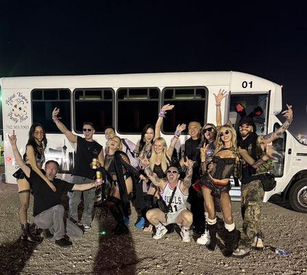 Black Vegas Party Bus