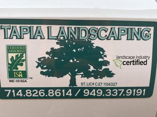 Tapia Landscaping