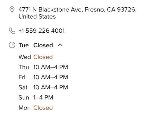 Assistance League Thrift Boutique - Fresno