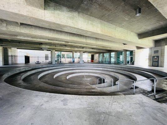 Area right by the Sky Trails Ropes course