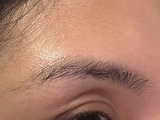 Grace eyebrow threading